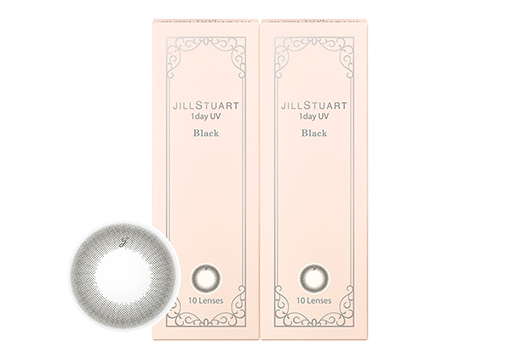 ジルスチュアートワンデー UV ブラック 10枚入り(×2箱)